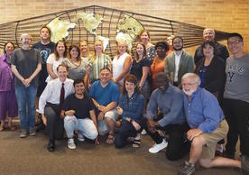 The group of K-12 teachers that participated in the Summer Institute for Teachers.